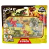 Goo Jit Zu - Jurassic World nyújtható mini dinó szett - 6 db-os