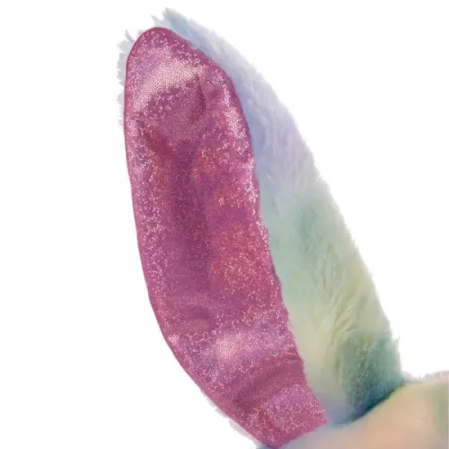 Nici: Rainbow Candy nyuszi plüss párna - 32 x 32 cm