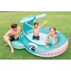Intex - Bálna medence fröcskölővel 201 x 196 x 91 cm-es