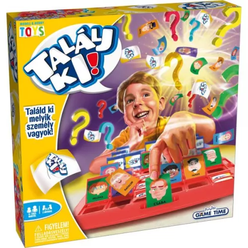 Találj ki! Ki van a kártyámon? Társasjáték