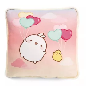 Nici: Molang, a nyuszi plüsspárna - 30 x 30 cm