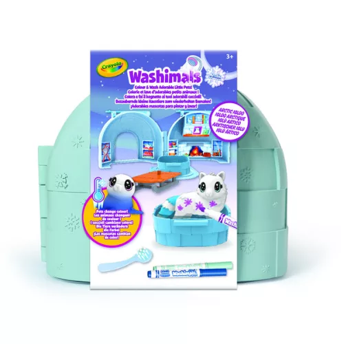 Crayola Washimals - Jeges kalandok az igluban játékszett