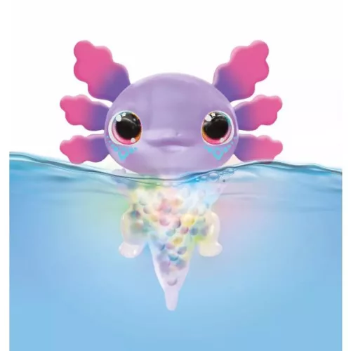 Let’s Glo Axolotl: Világító vízipajtás szett