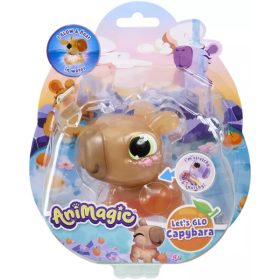 Let's Glo Capybara - világító vízipajtás - barna