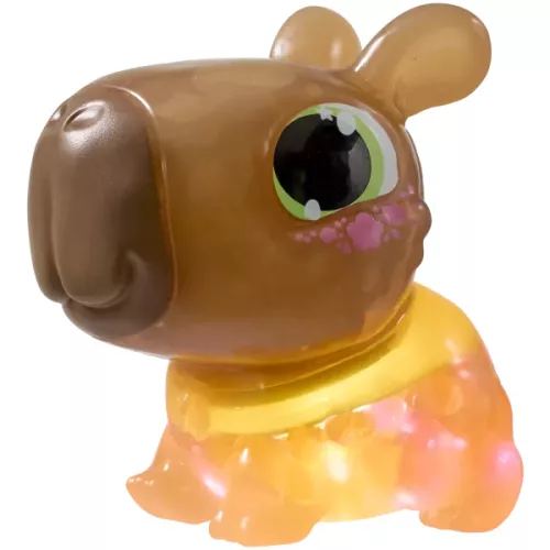 Let's Glo Capybara - világító vízipajtás - barna