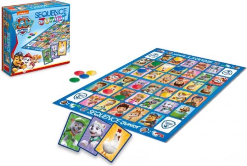 Sequence Junior társasjáték - Mancs Őrjárat kiadás