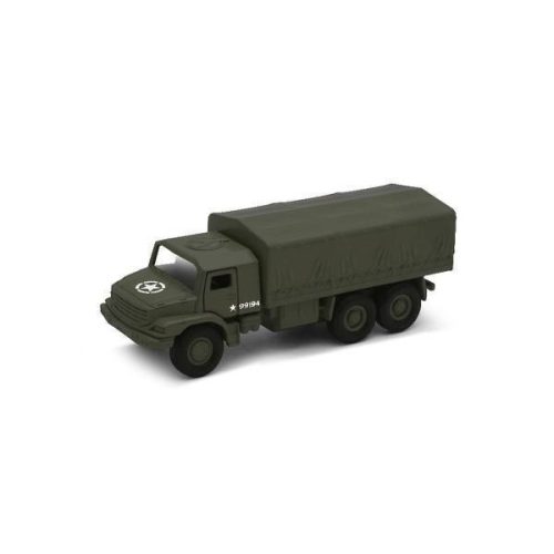 Welly Fém hátrahúzós katonai jármű 1:34 - teherautó