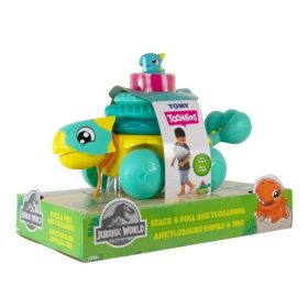   Toomies Jurassic World építhető, húzható Ankyloszaurusz bébijáték