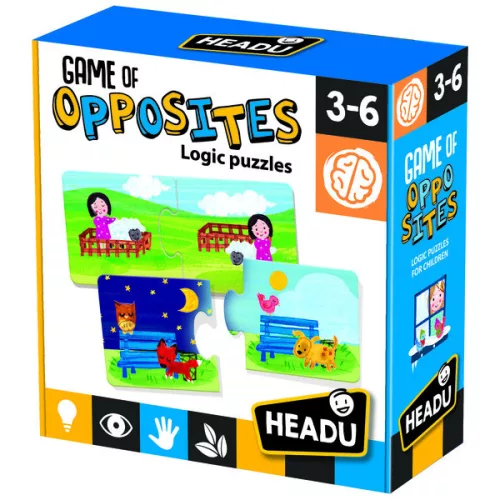 Headu Logikai puzzle illesztőjáték - Ellentétek