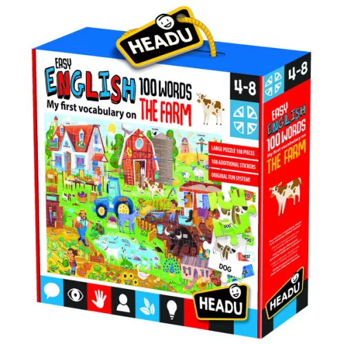 Headu Könnyen angolul - Farm puzzle