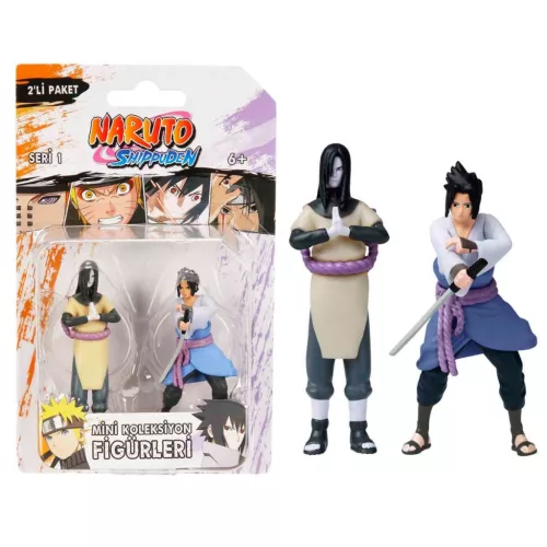 Naruto Shippuden akciófigura 2 db-os - Orochimaru és Sasuke