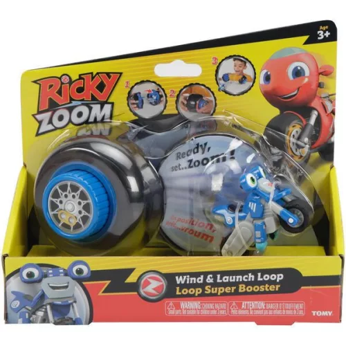 Ricky Zoom tekerős kilövő figurával - Loop