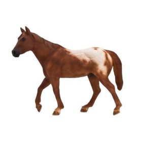 Mojo Appaloosa csődör mogyóróbarna figura
