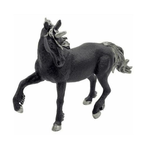 Mojo Fekete unikornis figura