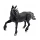 Mojo Fekete unikornis figura
