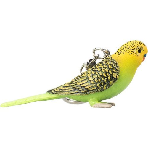 Mojo kulcstartó háziállatok - Zöld papagáj