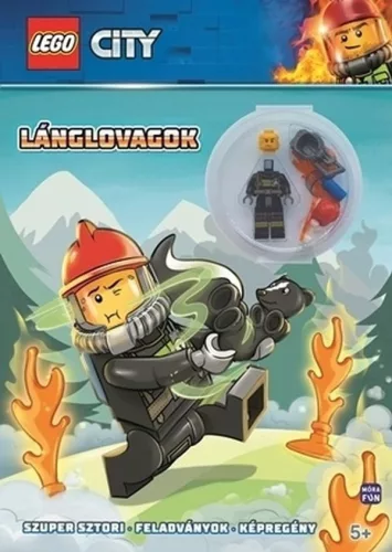 Móra Lego City - Lánglovagok - Ajándék tűzoltó minifigurával