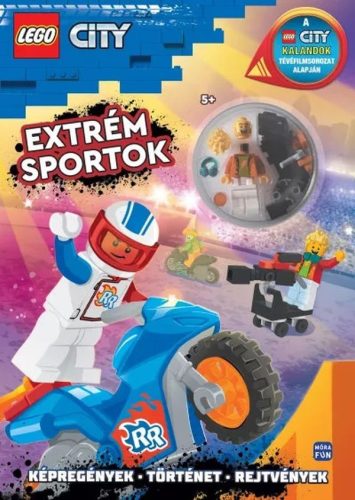 Móra Lego City - Extrém sportok - Ajándék Dynamo Doug minifigurával