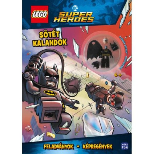 LEGO DC Super Heroes - Sötét kalandok - Foglalkoztatókönyv Batman minifigurával