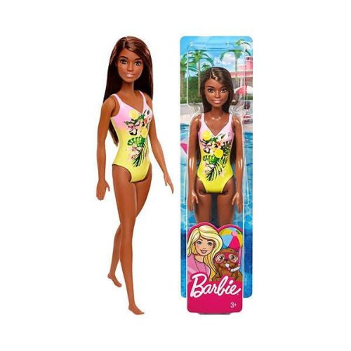 Beach Barbie - barna hajú