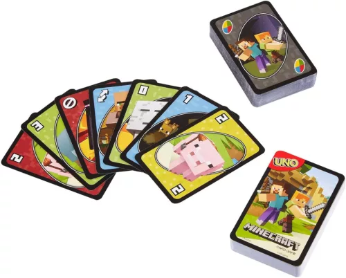 Minecraft UNO kártya