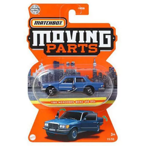 Matchbox Moving Parts - 1980 Mercedes Benz 450SEL kisautó