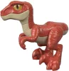 Imaginext: Jurassic World játékfigura - Raptor (piros)