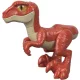 Imaginext: Jurassic World játékfigura - Raptor (piros)