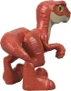 Imaginext: Jurassic World játékfigura - Raptor (piros)
