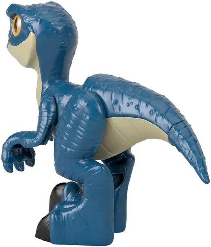 Imaginext: Jurassic World játékfigura - Raptor (kék)
