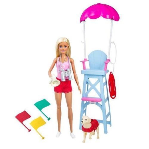 Barbie vízimentő játékszett