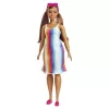Barbie - Loves the Ocean 50. évfordulós baba - barna haj, csíkos ruha