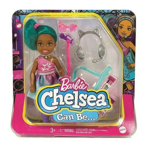 Barbie Chelsea karrier baba - pop sztár