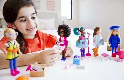 Barbie Chelsea karrier baba - pop sztár
