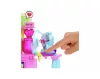 Barbie extravagáns öltözőszoba, babával