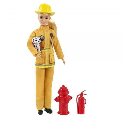 Barbie deluxe karrier játékszett - Tűzoltó