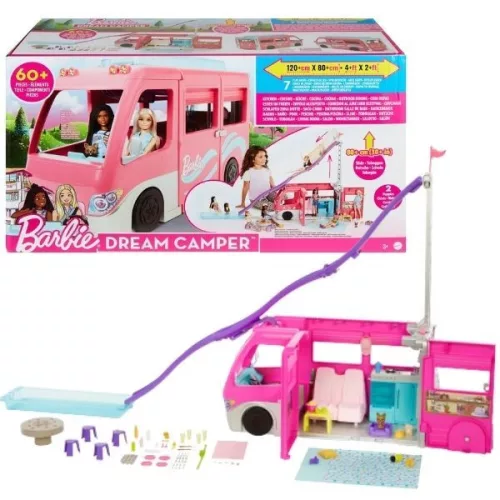 Barbie Lakóautó óriáscsúszdával