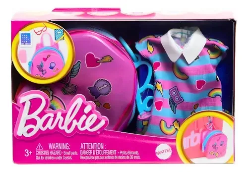 Barbie divatkészlet kistáskával - többféle