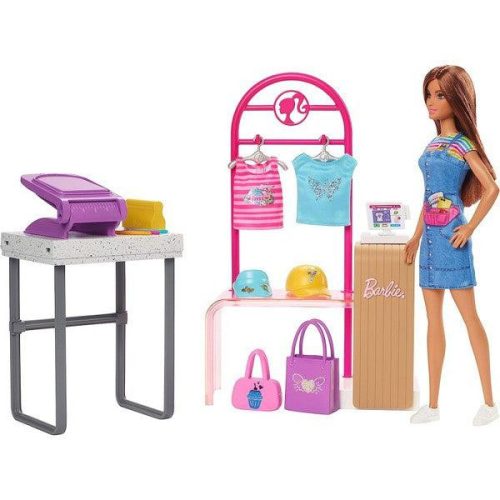 Barbie - Ruhatervező játékszett