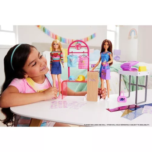 Barbie - Ruhatervező játékszett