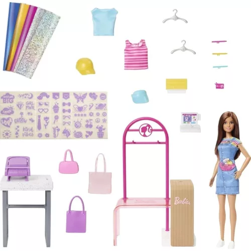 Barbie - Ruhatervező játékszett