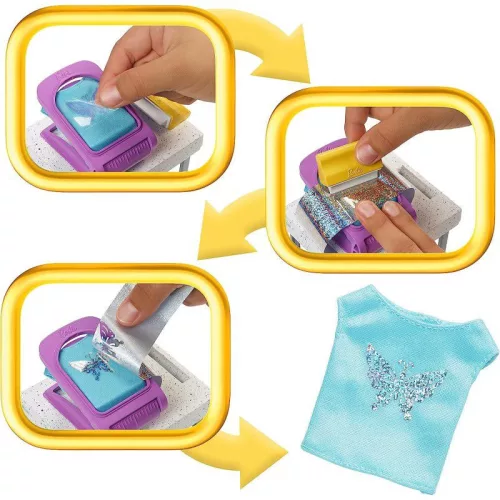 Barbie - Ruhatervező játékszett