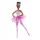 Barbie Dreamtopia Tündöklő szivárványbalerina baba - barna