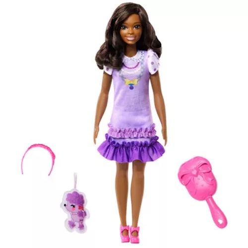 Első Barbie babám - Barna bőrű baba
