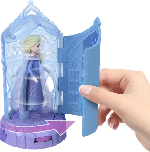 Disney Jégvarázs: Forgatható jégpalota szett meglepetés játékbabával