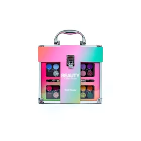 MYA Cosmetics smink szett áttetsző bőröndben