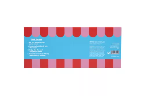 MYA fürdőbomba szett 5 db-os - macaron