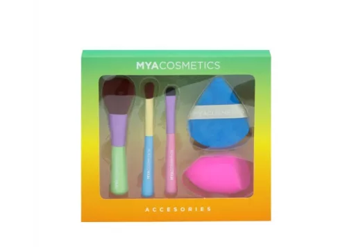 MYA Cosmetics kiegészítők - ecsetek, szivacsok