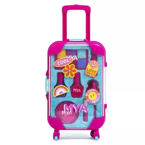 MYA gurulós mini bőröndben kezdő smink szett