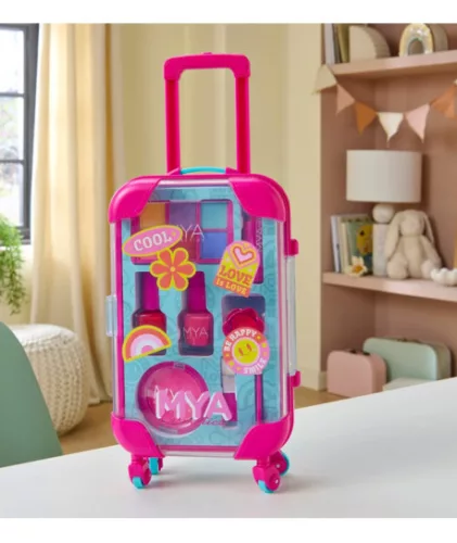 MYA gurulós mini bőröndben kezdő smink szett
